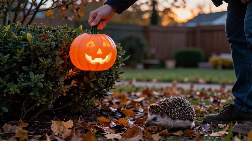 Wildlife Experts Warn Against Using This Common Halloween Decoration – It Will Put Birds And Hedgehogs At Risk